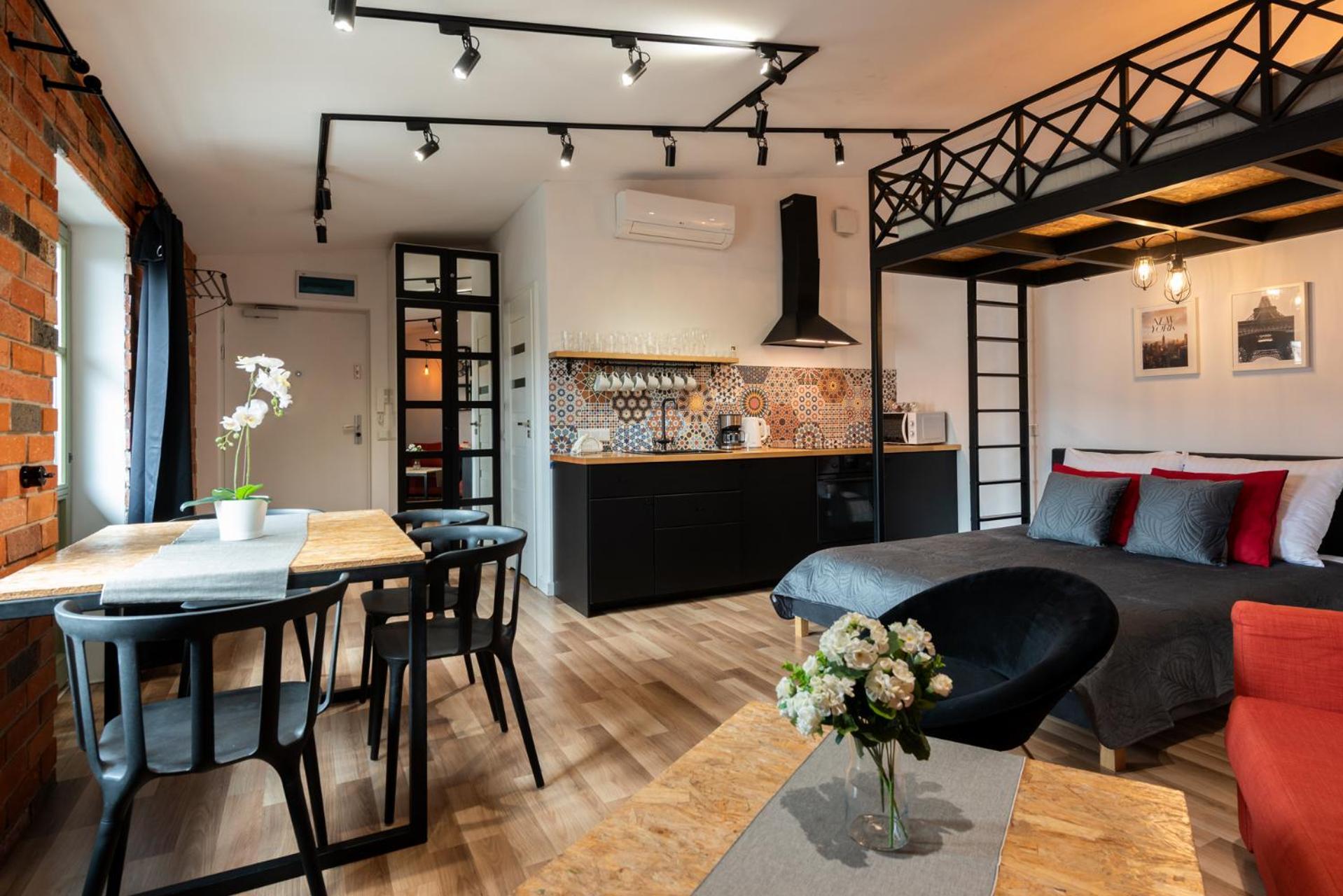 Modern APARTMENT ARIZONA STUDIO OLD TOWN Dietla balcony Krakau Exterior foto