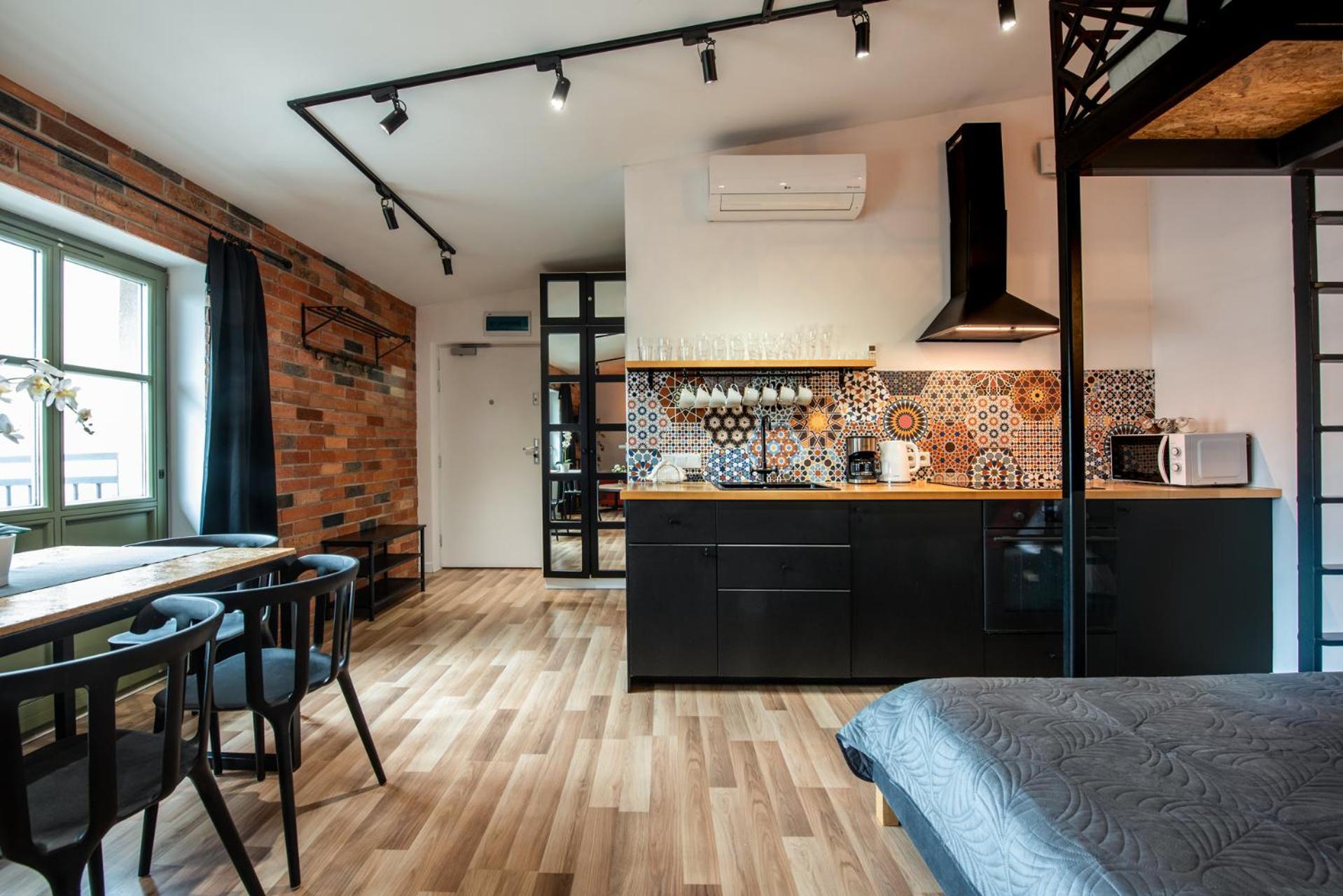 Modern APARTMENT ARIZONA STUDIO OLD TOWN Dietla balcony Krakau Exterior foto