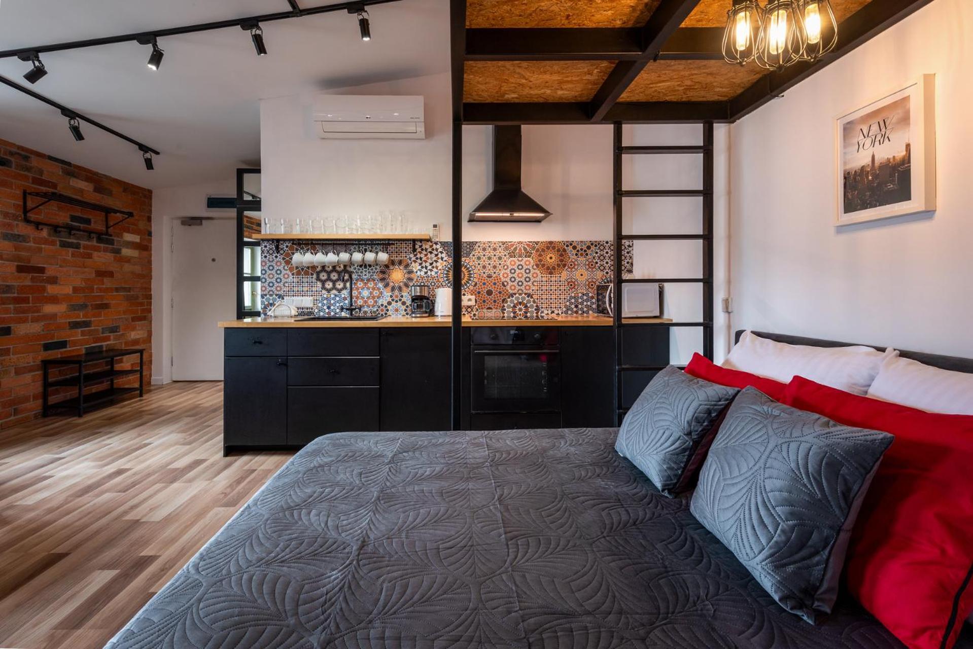 Modern APARTMENT ARIZONA STUDIO OLD TOWN Dietla balcony Krakau Exterior foto