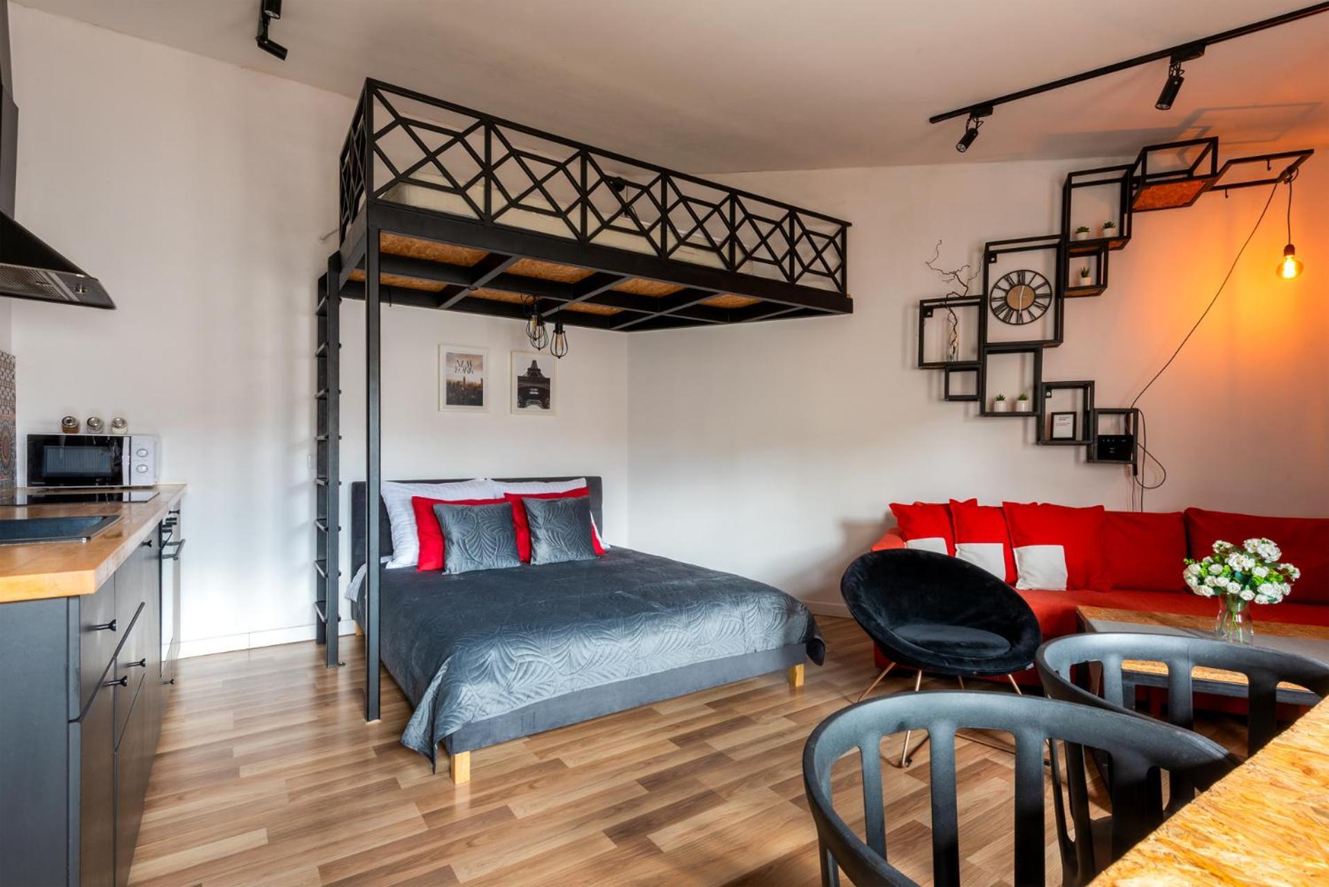Modern APARTMENT ARIZONA STUDIO OLD TOWN Dietla balcony Krakau Exterior foto