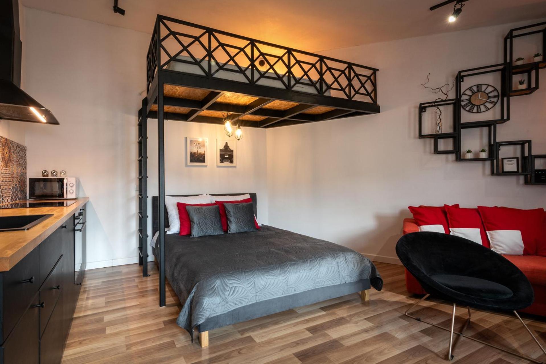 Modern APARTMENT ARIZONA STUDIO OLD TOWN Dietla balcony Krakau Exterior foto